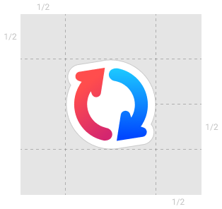 GoodSync logos clear space