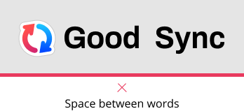 GoodSync Logo misuse