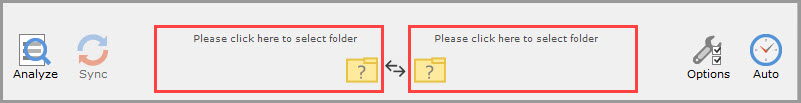 Select Left Folder