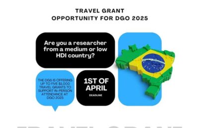Dg.o 2025 Travel Grants Applications Due Date April 1st!