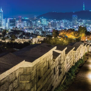 View of Seoul, Naksan Park